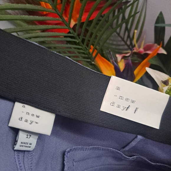 A New Day Skinny Ankle High-Rise Pants Fitted Hip & Thigh Stretch Size 17R - NWT - Picture 3 of 8